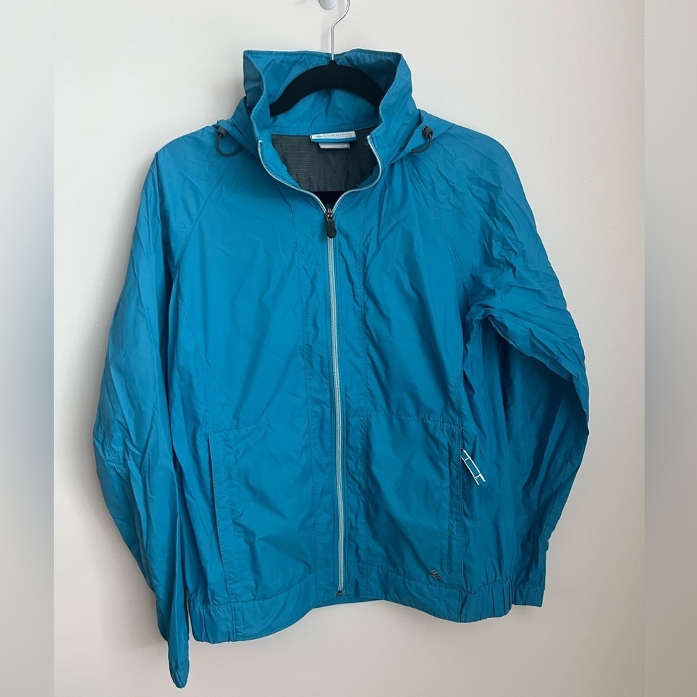Blue Windbreaker Jacket